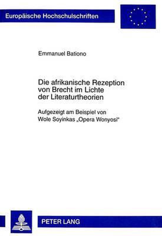 Europaeische Hochschulschriften / European University Studie Die