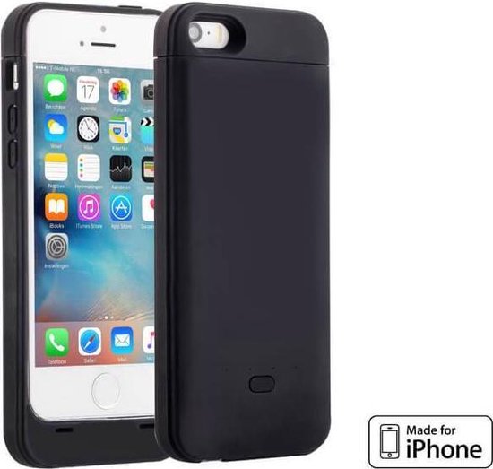 Broers en zussen stapel schandaal iParts4u Batterij Case iPhone SE/5S/5 Battery Case MFI 2200mAh | bol.com