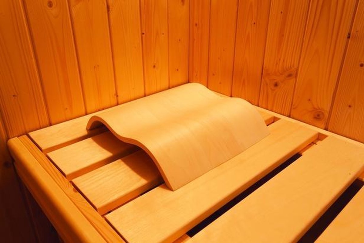 Goedkoopste Karibu Sauna Hoofdsteun Wave - Ergonomisch (63009