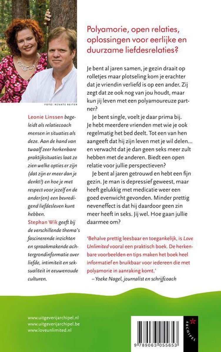 Love Unlimited - back cover