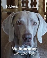 Weimaraner- Live Love Dogs!