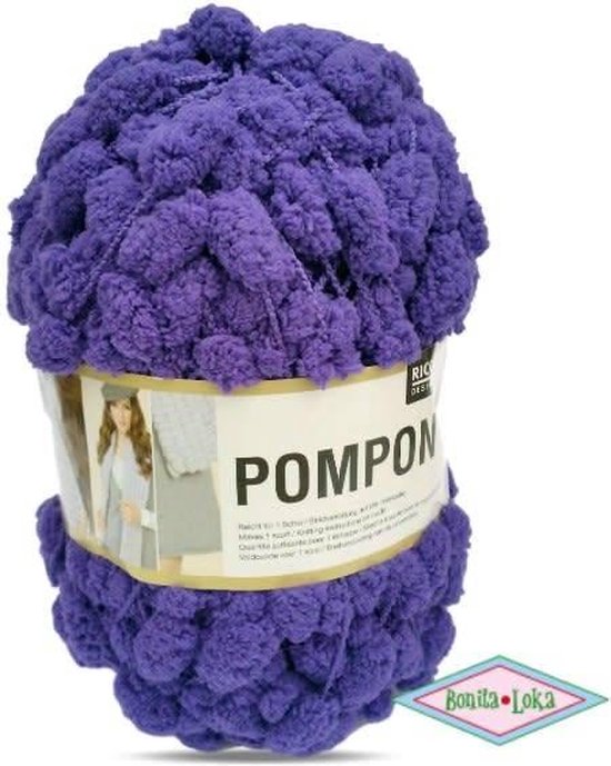 Rico Creative Pompon bol 035 Purple | bol.com