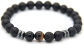 Memphis Kralen armband Onyx Tigereye