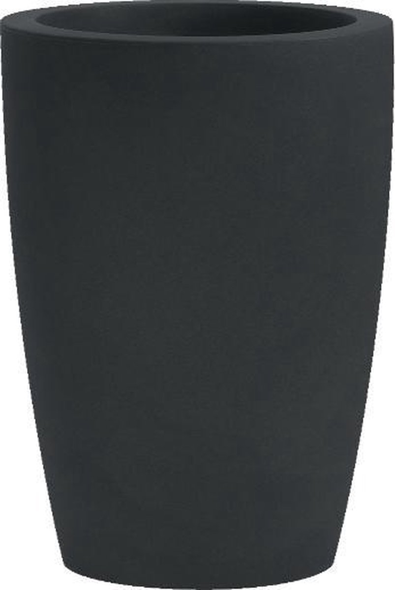 Bloempot Rond Tylus 23cm ANTRACIET Nicoli