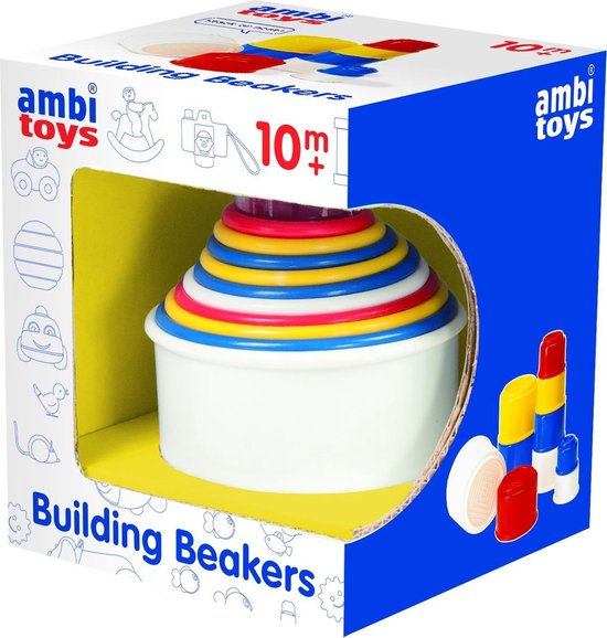 Thumbnail van een extra afbeelding van het spel Ambi Toys Building Beakers