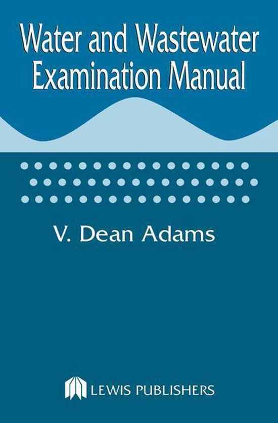 Water and Wastewater Examination Manual - cover