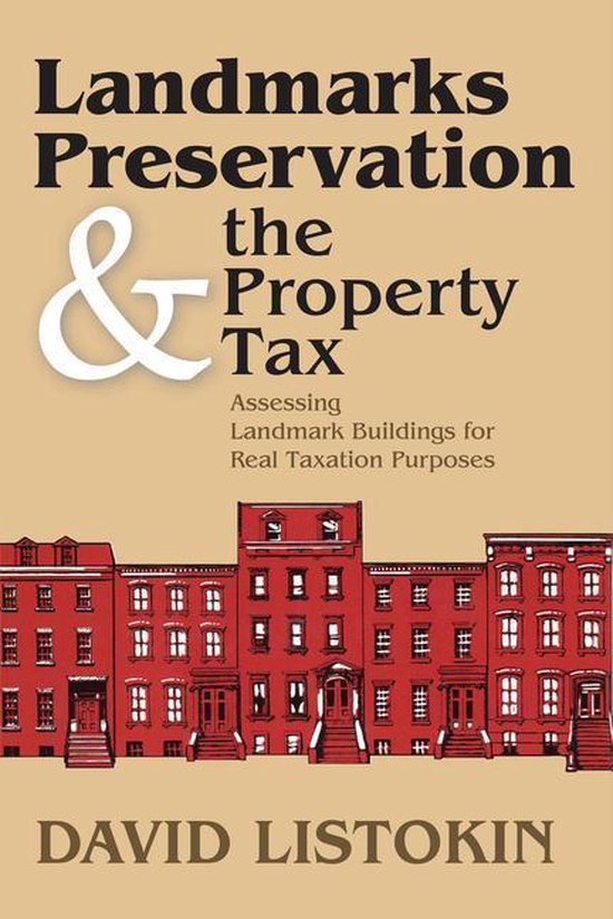 Landmarks Preservation and the Property Tax - cover