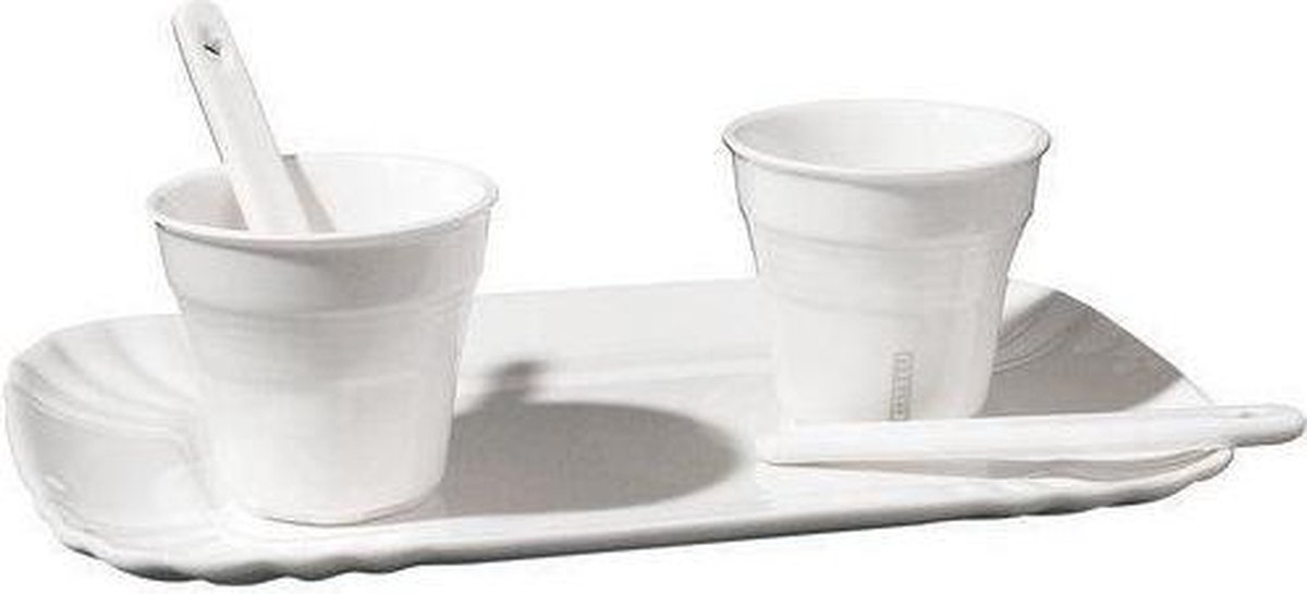 Seletti Estetico Quotidiano - Koffieset - 5-delig - Wit