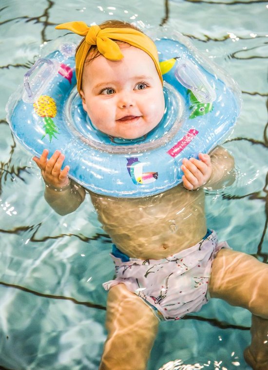 Swim Essentials Zwemring - Zwemband voor om de nek - baby swimmer - Blauw |  bol.com