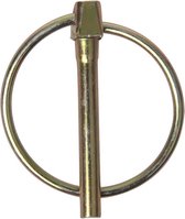 Goupille de verrouillage Proplus avec anneau en aluminium 4,5 mm argent chacun