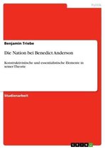 Die Nation bei Benedict Anderson