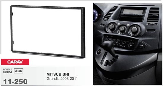 Radio met navigatie MITSUBISHI Grandis 2003-2011 inclusief inbouwpaneel  Audiovolt 11-250 