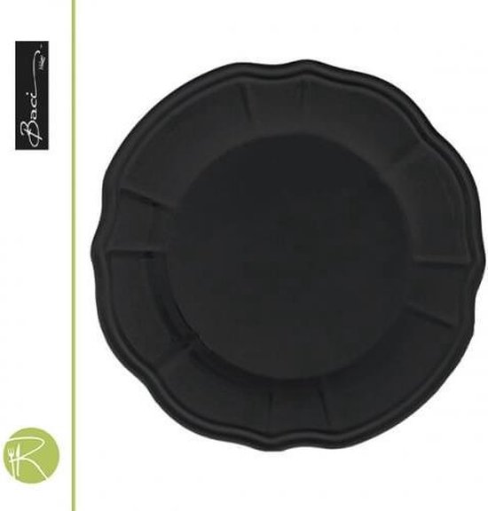 Baci Milano Tazza Con Piattino Testa Di Moro Baroque & Rock Sicily – Blu/Verde (Lui)