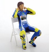 Valentino Rossi figurine checking earplugs 2004