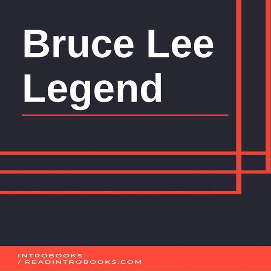 Bruce Lee Legend - cover