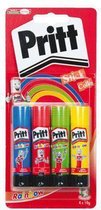 Lijmstift 10 gram Pritt Rainbow Schoolpack