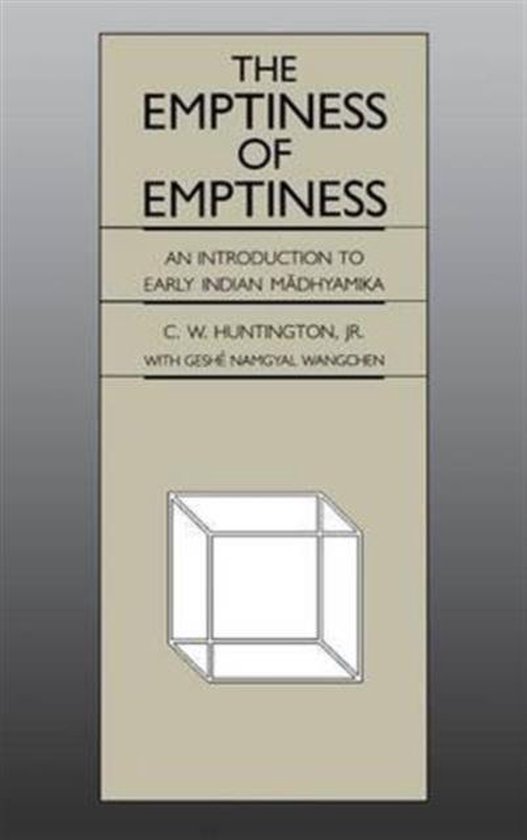 Couverture de livre sur fond beige avec titre en noir et un dessin au trait blanc d'un cube en bas.