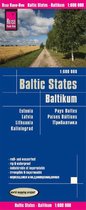 Reise Know-How Landkarte Baltikum 1 : 600.000 : Estland, Lettland, Litauen und Region Kaliningrad