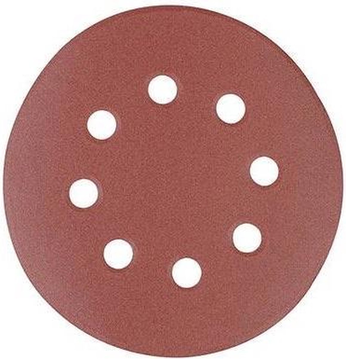 Silverline 125 mm geperforeerde klittenband schuurschijven, 10 pak 40 korrelmaat