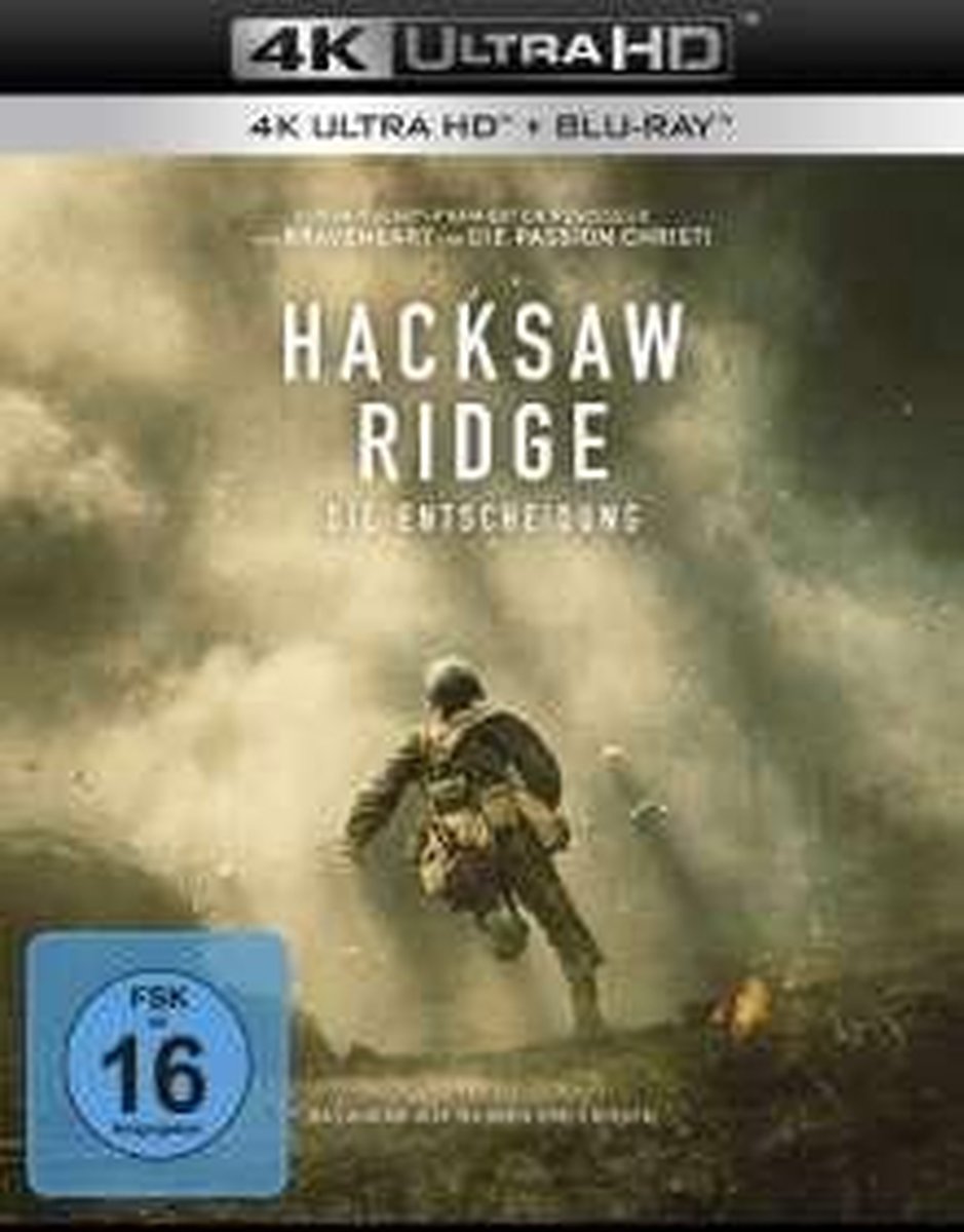 Hacksaw Ridge (Ultra HD Blu-ray & Blu-ray) Engels gesproken, Engels ondertiteld - 