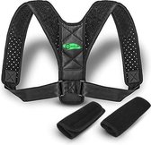 GlorySmile® Postuur Houding Corrector - Professionele Rugbrace - One Size - Inclusief Okselpads - Houdingscorrector - Verstelbare Rug Brace