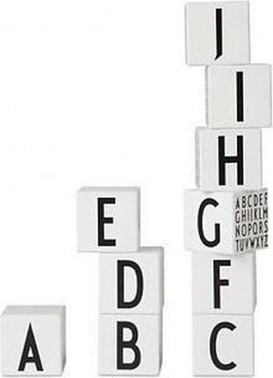 Zullen regeling zwaartekracht Design Letters houten Letter Blokken | bol.com