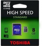 8GB Micro SDHC memory card class 4