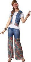 dressforfun - Groovy Flower Girl M - verkleedkleding kostuum halloween verkleden feestkleding carnavalskleding carnaval feestkledij partykleding - 302614