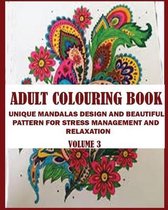 Adult Colouring Book: