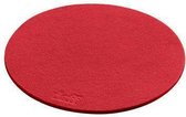 Daff Onderzetter - Vilt - Rond - 20 cm - Cherry - Rood