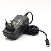 Leicke voeding 5V 3A | Oplader 15 W met micro-USB-stekker EU-adapterkabel voor Bose SoundLink Color, Mini II 2, Raspberry Pi 3, JBL Flip 2/3, Philips BT 50 / BT 110 ; Smartphone Sa