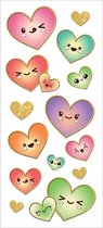 Paper House Stickers Kawaii Hearts
