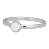 iXXXi Jewelry - Vulring - 1 zirconia bright white - Zilverkleurig - 2mm - Maat 18