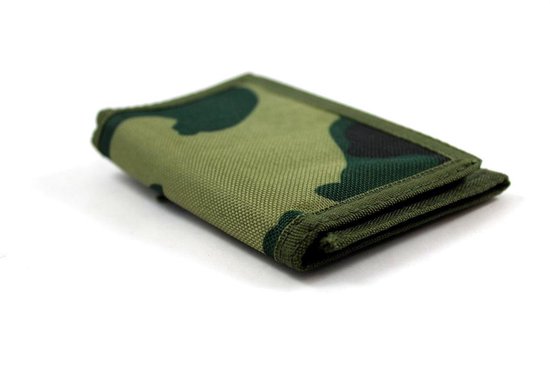 Licht te dragen Trifold Army Leger Portemonnee met Ketting. Optimaal voor  geld en... | bol.com