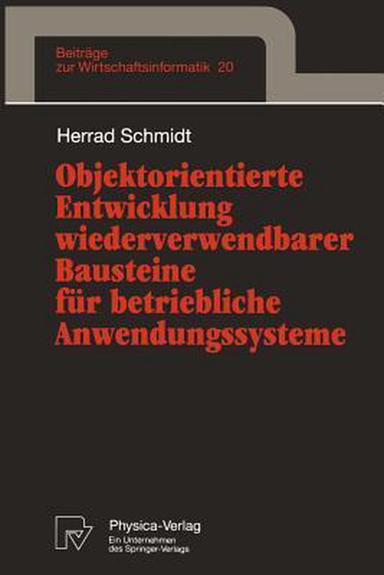 Objektorientierte Entwicklung wiederverwendbarer Bausteine f ... - cover
