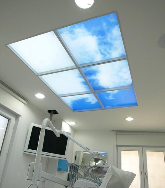 4x Wonderlight Pro LED paneel wolkenplafond / fotoplafond | bol.com