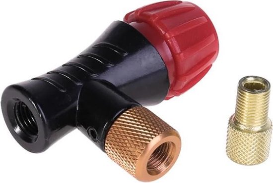 CO2 adapter pompkop met regelbaar ventiel - mini - voor 16gr co2 | bol.com