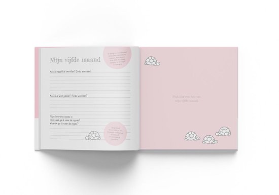 Nijntje Baby's Eerste Jaar Roze Boek - Niet van toepassing