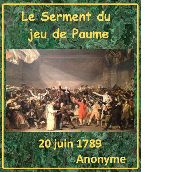 Le Serment du Jeu de Paume - cover