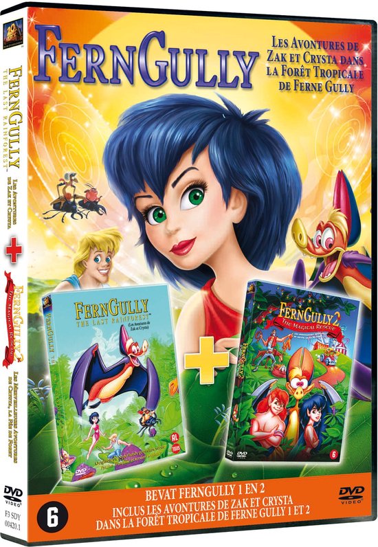 Cover van de film 'Ferngully 1&2'