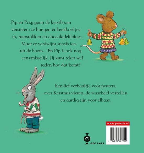 Pip en Posy - Pip en Posy en de kerstboom van Merkloos — afbeelding 2