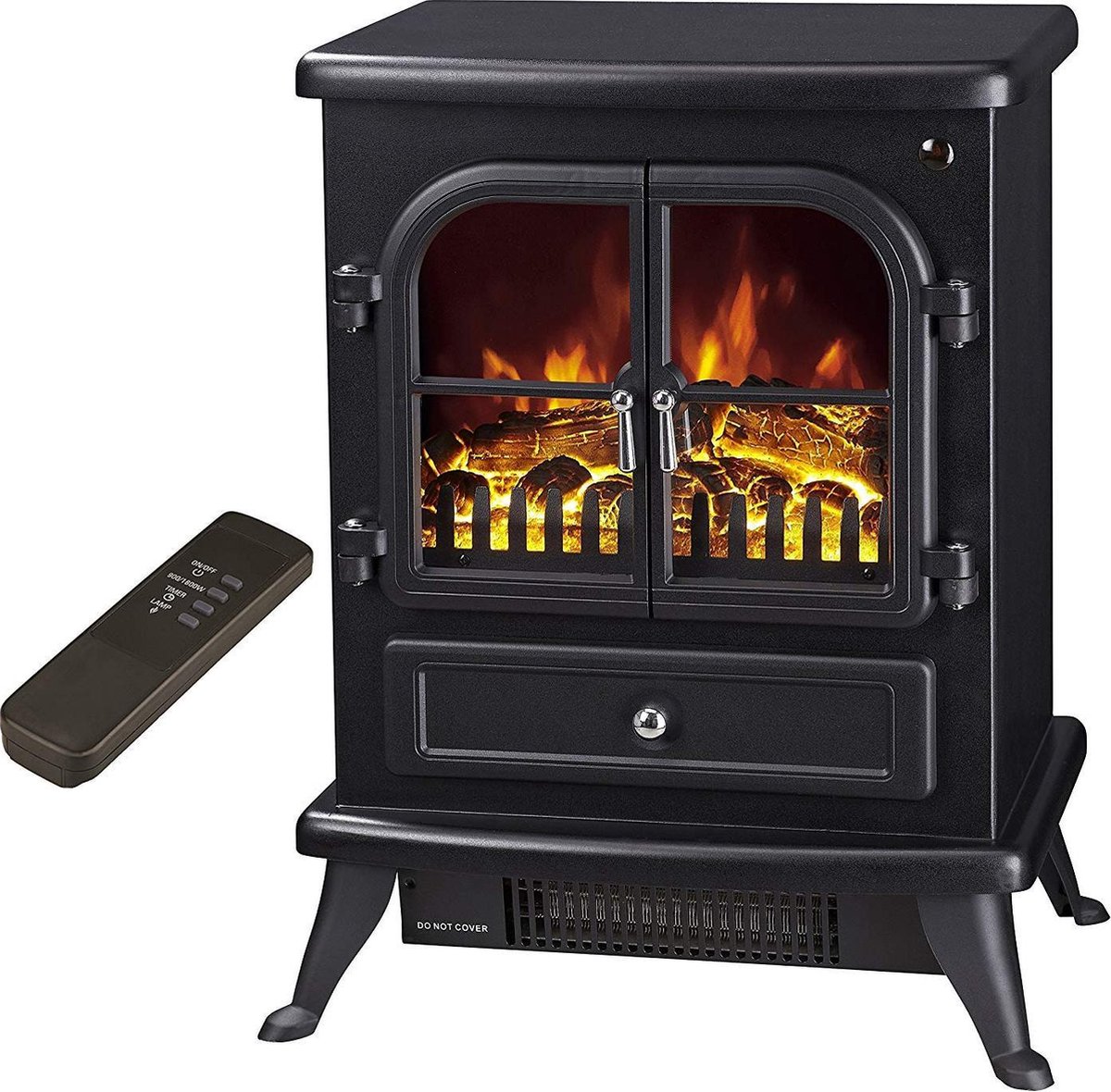 Moretti Electric Fireplace heater 1800W Electrische sierhaard