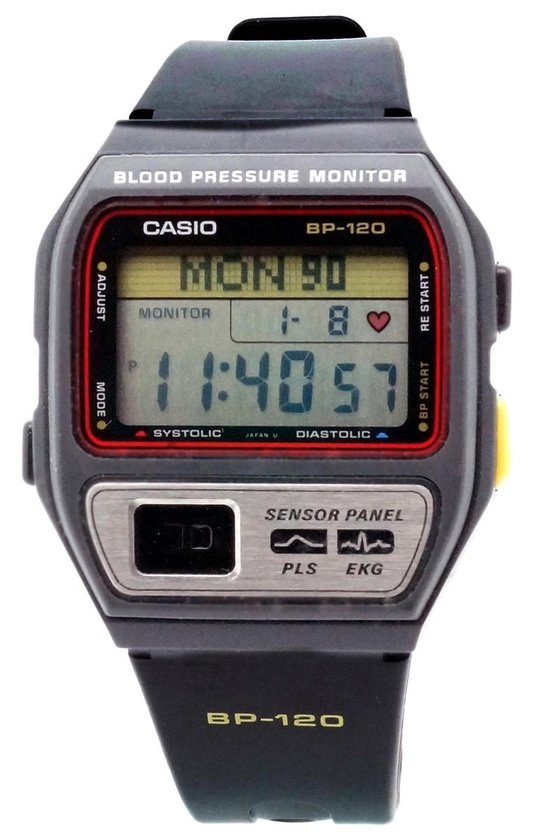 Casio BP-120-1AA - Horloge - Kuntstof - Grijs - 21 mm | bol.com