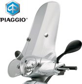 Windscherm OEM | Piaggio Fly (70cm)Hoog windscherm compleet met montageset | Piaggio Fly / Fly RST (-'12)
