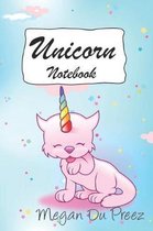 Unicorn Notebook: Unicorns and Rainbow Fantasy Cute Unicorn Notebook