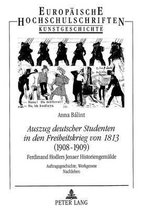 Auszug deutscher Studenten in den Freiheitskrieg von 1813. (1908-1909). Ferdinand Hodlers Jenaer Historiengemälde