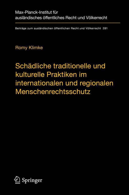 Social Science and Law (German Language) - Schädliche tradi ... - cover