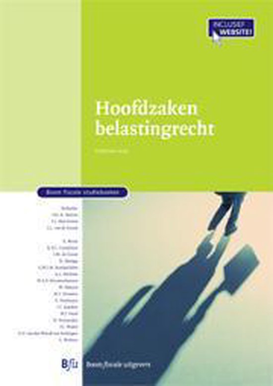 Hoofdzaken belastingrecht - cover