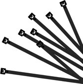 Kabelbinders / ty-raps 100x2,5mm 100 stuks zwart