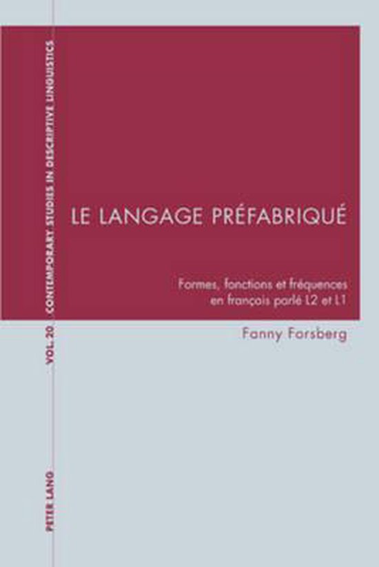 Le langage préfabriqué - cover